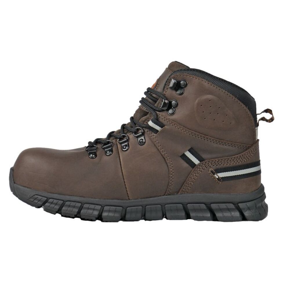 Hoss Mens Ticker Composite Toe Waterproof Brown Boots (NWT) - Picture 2 of 6
